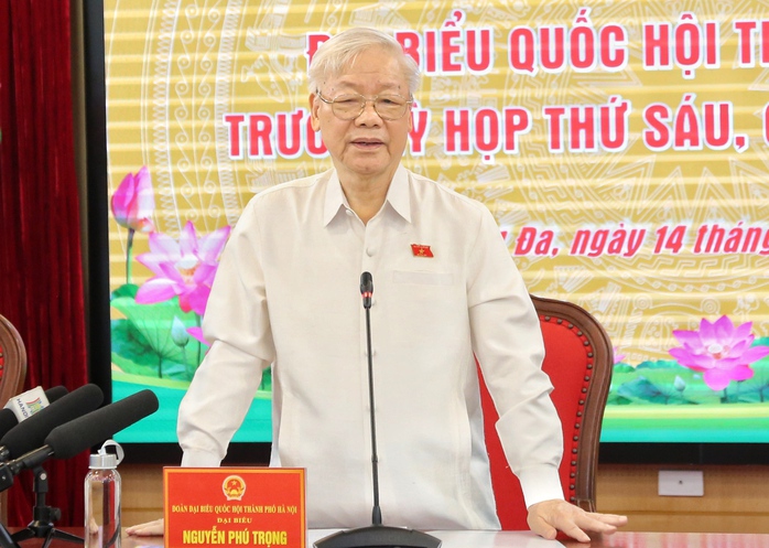 Tổng Bí thư Nguyễn Phú Trọng: Tránh tình trạng “anh nào cũng nghĩ mình quyền to” - Ảnh 3.