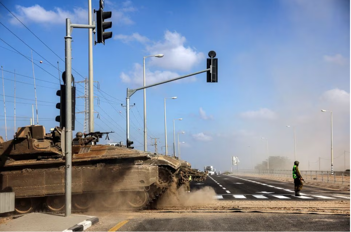 Bộ binh Israel tấn công Gaza - Ảnh 2.