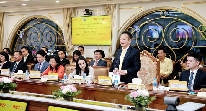 SHB thiết lập quan hệ hợp tác với Ngân hàng Busan (Hàn Quốc) - Ảnh 1. SHB thiết lập quan hệ hợp tác với Ngân hàng Busan (Hàn Quốc) - Ảnh 1.