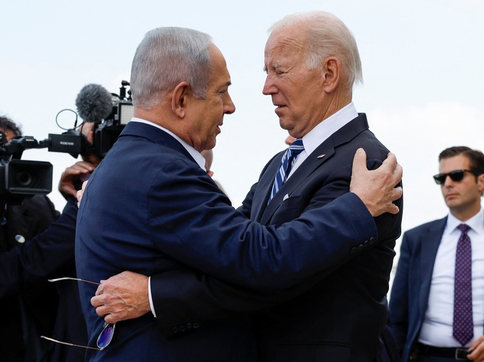Tổng thống Mỹ Joe Biden đã tới Israel - Ảnh 1.
