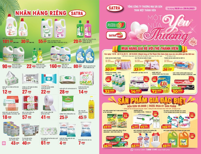 “Một nửa yêu thương” cùng hệ thống bán lẻ SATRA - Ảnh 1.
