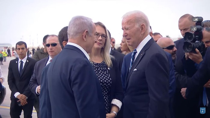 Tổng thống Mỹ Joe Biden đã tới Israel - Ảnh 2.