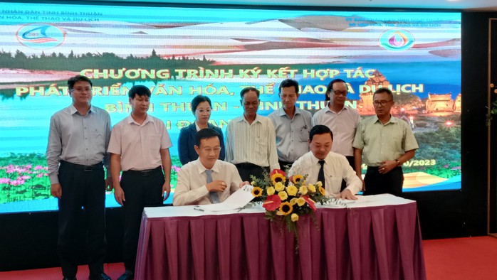 Du lịch Bình Thuận – Ninh Thuận ký kết hợp tác - Ảnh 1.