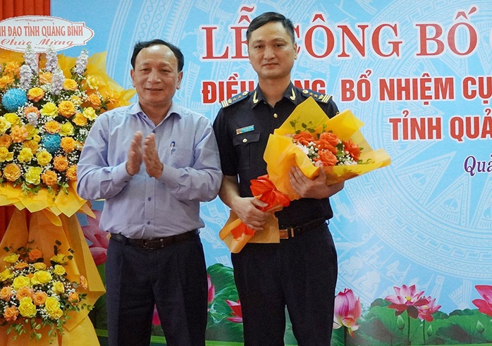 Phó Cục trưởng Cục Hải quan Hà Tĩnh giữ chức Cục trưởng Cục Hải quan Quảng Bình - Ảnh 1.