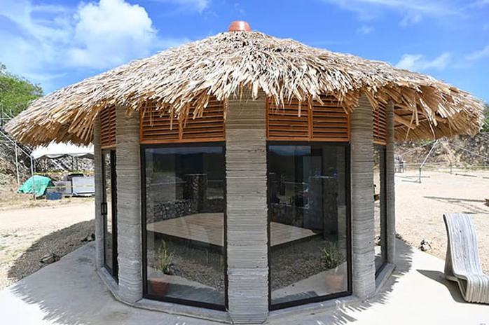 (r) Ngôi nhà chống động đất sử dụng công nghệ in 3D - Ảnh 2.