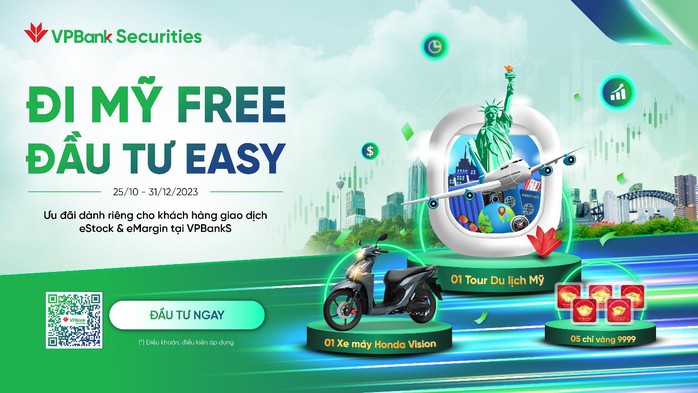 Chứng khoán VPBank tặng chuyến du lịch Mỹ cho khách hàng - Ảnh 1. Chứng khoán VPBank tặng chuyến du lịch Mỹ cho khách hàng - Ảnh 1.
