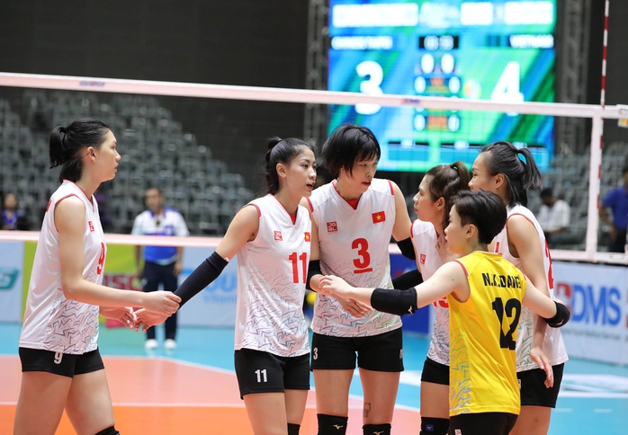 Tuyển bóng chuyền nữ được bình chọn "Tập thể thể thao tiêu biểu toàn quốc 2024"- Ảnh 6. Tuyển bóng chuyền nữ được bình chọn "Tập thể thể thao tiêu biểu toàn quốc 2024"- Ảnh 6.