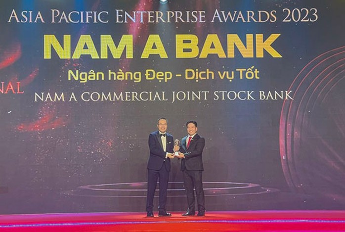 Nam A Bank nhận nhiều giải thưởng uy tín - Ảnh 1.