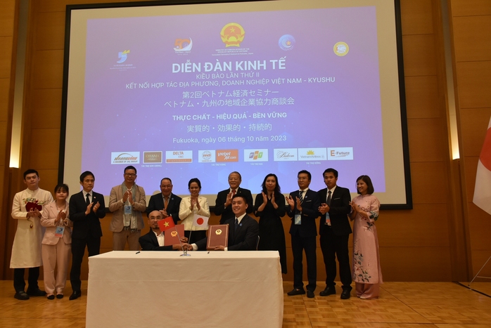 Doanh nghiệp Việt Nam - Nhật Bản ký 6 bản ghi nhớ hợp tác - Ảnh 1.