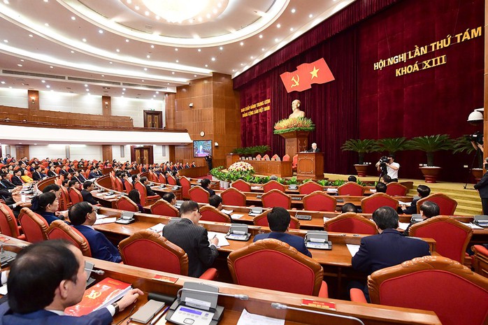 Hội nghị Trung ương 8 quyết định thành lập 5 Tiểu ban chuẩn bị Đại hội XIV của Đảng - Ảnh 3.
