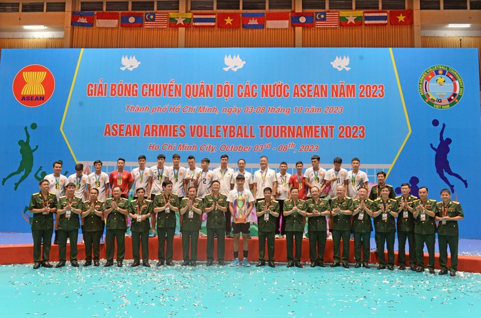 Thắng Thái Lan, chủ nhà Quân đội Việt Nam giành ngôi vô địch - Ảnh 6.