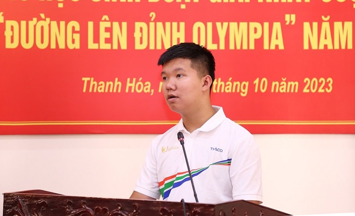 Thanh Hóa vinh danh quán quân Đường lên đỉnh Olympia, thưởng 200 triệu đồng - Ảnh 4.