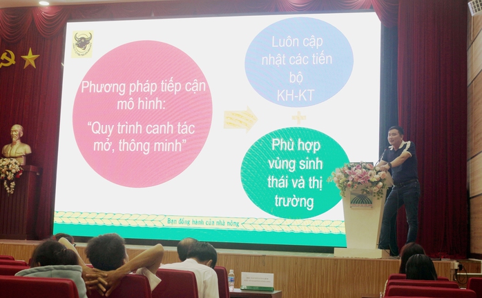 Trường Đại học Cửu Long tổ chức tọa đàm liên quan đến cây trồng - Ảnh 4.