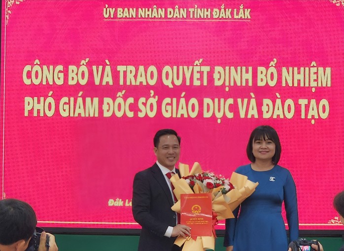 Đắk Lắk có tân Phó giám đốc Sở GD-ĐT - Ảnh 1.