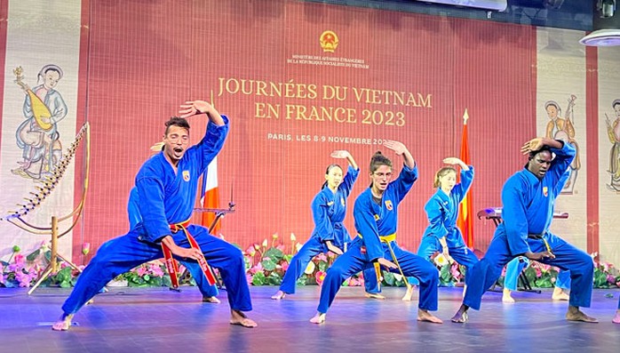 Ngày Việt Nam tại Pháp 2023: Ấn tượng võ Việt - Ảnh 1.