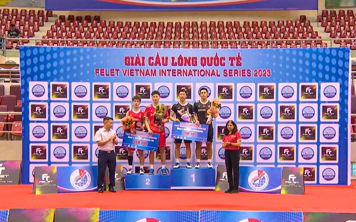 Cặp VĐV Văn Hải - Vân Anh giành  Á quân giải cầu lông FELET Vietnam International Series 2023 - Ảnh 7.
