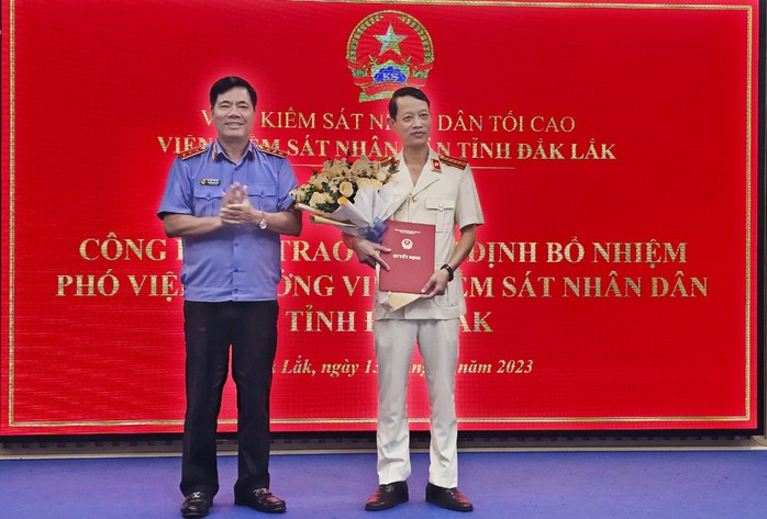 Bổ nhiệm ông Phạm Quang Hưng làm Phó Viện trưởng VKSND tỉnh Đắk Lắk - Ảnh 1.