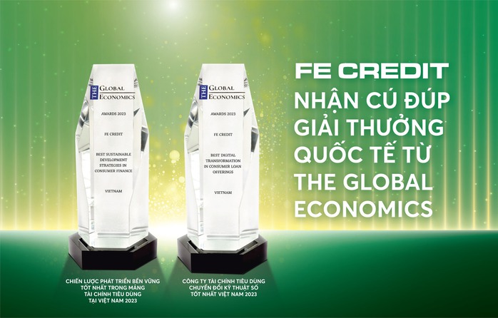 FE CREDIT nhận giải thưởng quốc tế về chuyển đổi số và chiến lược phát triển bền vững - Ảnh 1.
