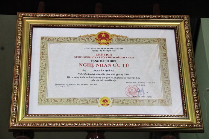 Mai vàng tri ân vinh danh Nghệ nhân dân gian Nguyễn Quỳnh - Ảnh 4.