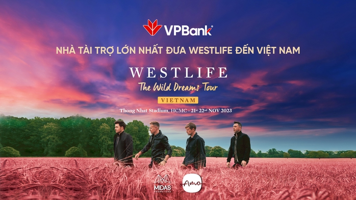VPBank đưa bạn “Trở về thanh xuân” cùng Westlife - Ảnh 1. VPBank đưa bạn “Trở về thanh xuân” cùng Westlife - Ảnh 1.