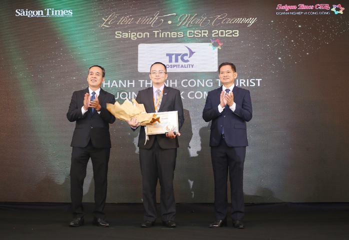 TTC Hospitality được vinh danh Doanh nghiệp vì cộng đồng năm 2023 - Ảnh 1. TTC Hospitality được vinh danh Doanh nghiệp vì cộng đồng năm 2023 - Ảnh 1.