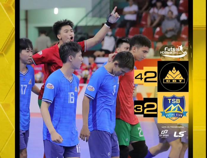 Futsal Cúp quốc gia 2023: Xác định hai đội mạnh nhất vào chung kết - Ảnh 3.