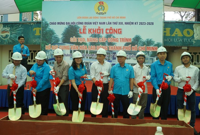 Khởi công nâng cấp hồ bơi Cung Văn hóa Lao động TP HCM - Ảnh 4.