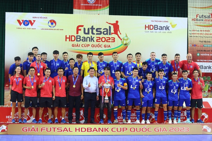 Futsal Cúp quốc gia 2023: Thái Sơn Nam vô địch, hoàn tất cú đúp danh hiệu - Ảnh 10.