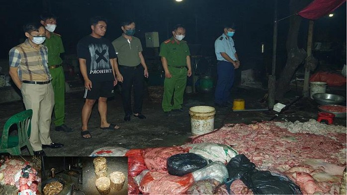 Hà Nam: Phát hiện hơn 6 tấn thực phẩm nội tạng mất vệ sinh an toàn thực phẩm - Ảnh 1.