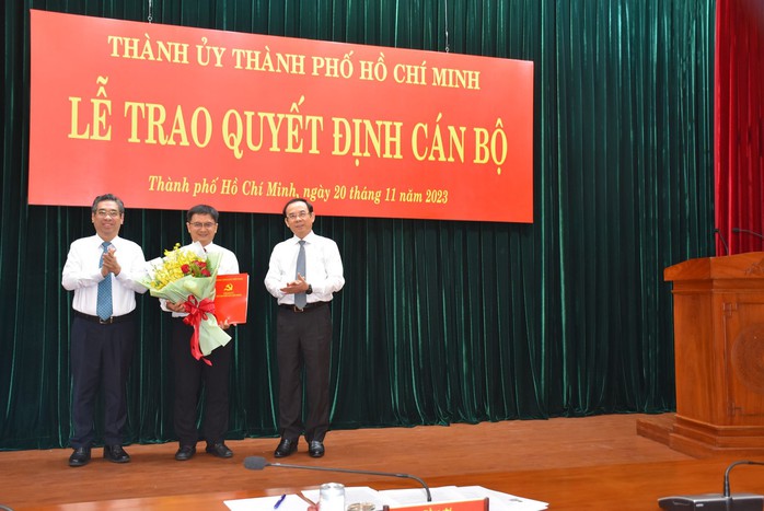 Ông Nguyễn Mạnh Cường làm Trưởng Ban Dân vận Thành ủy TP HCM - Ảnh 1.