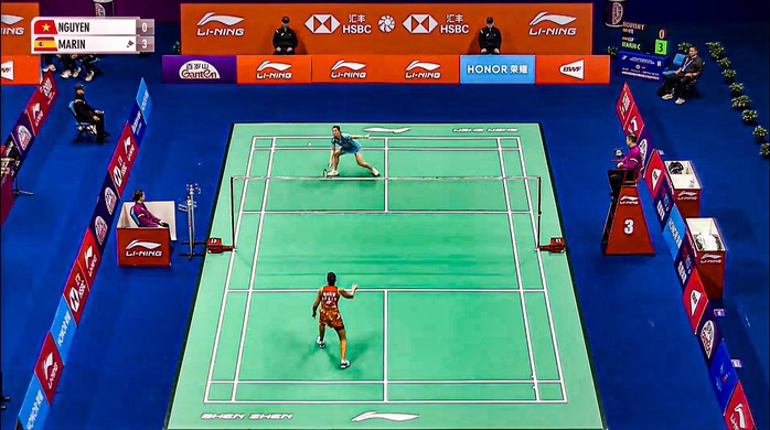 Nguyễn Thuỳ Linh thắng ngược  hạng 5 thế giới, giành vé vào vòng 2 China Masters - Ảnh 2.