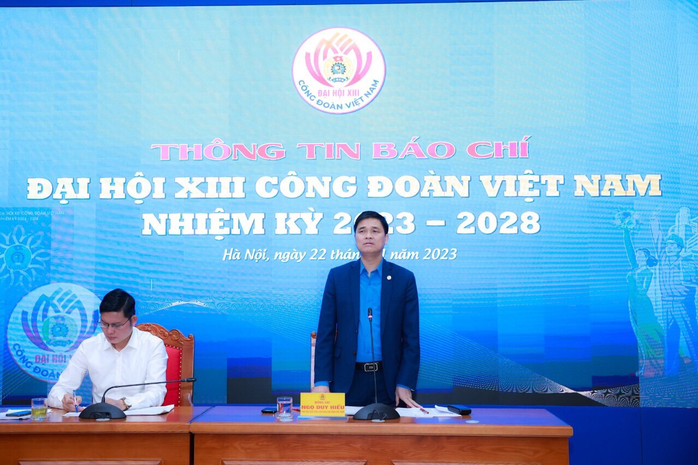 1.100 đại biểu dự Đại hội XIII Công đoàn Việt Nam - Ảnh 1.