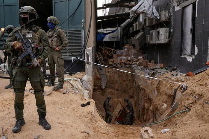 Israel tiến sâu vào đường hầm dưới bệnh viện ở Gaza - Ảnh 1.