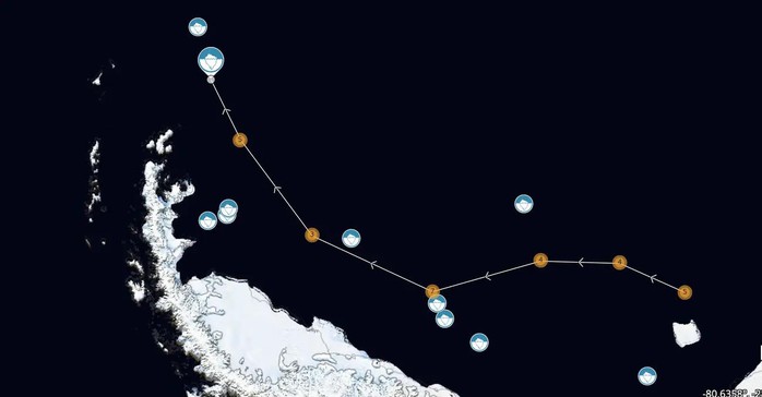 Tảng băng trôi lớn nhất thế giới bắt đầu lang thang - Ảnh 3.
