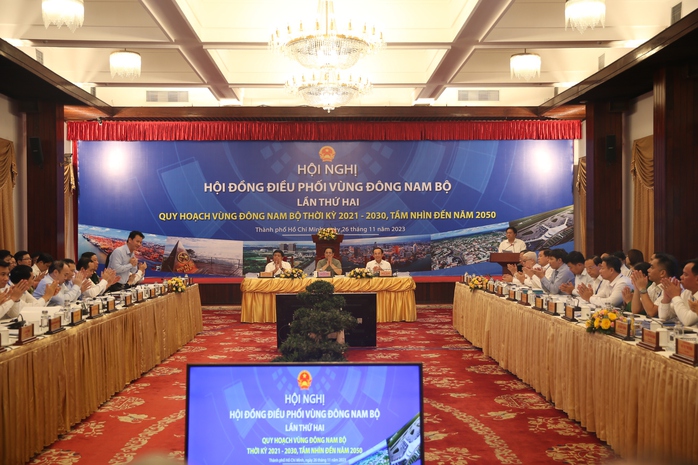 Thủ tướng Phạm Minh Chính chủ trì Hội nghị điều phối vùng Đông Nam Bộ - Ảnh 2.