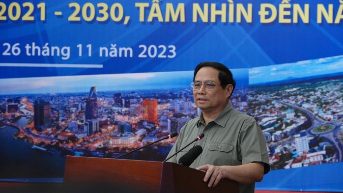 Thủ tướng Phạm Minh Chính chủ trì Hội nghị điều phối vùng Đông Nam Bộ - Ảnh 1.