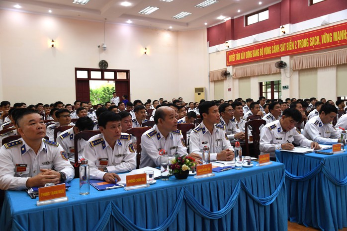 Bộ Tư lệnh Vùng Cảnh sát biển 2 tổng kết công tác năm 2023 - Ảnh 1.