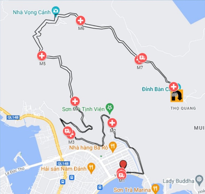 Giải chạy bộ VTV8 Sơn Trà Run Challenge 2023 thu hút gần 2000 VĐV - Ảnh 2.