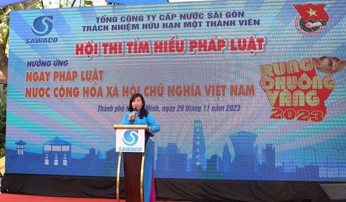 Tổng Công ty Cấp nước Sài Gòn tổ chức cuộc thi tìm hiểu pháp luật - Ảnh 4. Tổng Công ty Cấp nước Sài Gòn tổ chức cuộc thi tìm hiểu pháp luật - Ảnh 4.