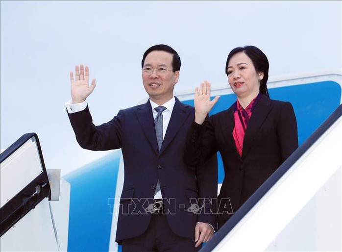 Chủ tịch nước Võ Văn Thưởng và Phu nhân kết thúc tốt đẹp chuyến thăm Nhật Bản - Ảnh 1.
