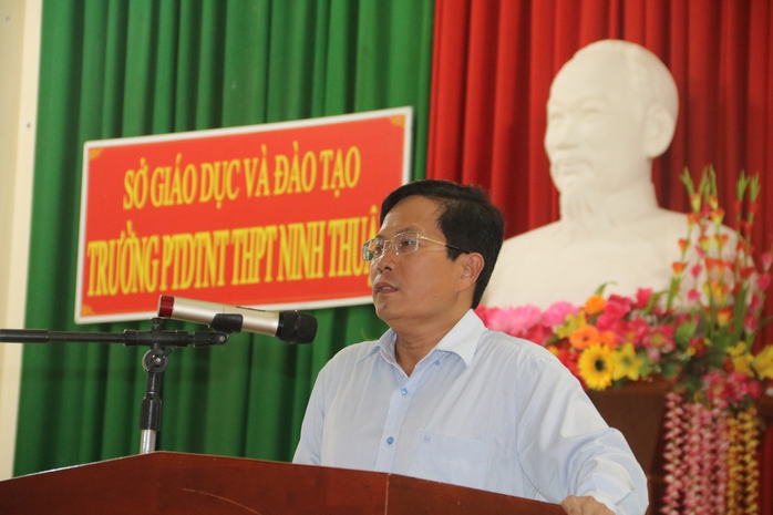 Trao 100 học bổng cho học sinh, sinh viên dân tộc thiểu số Ninh Thuận - Ảnh 11.
