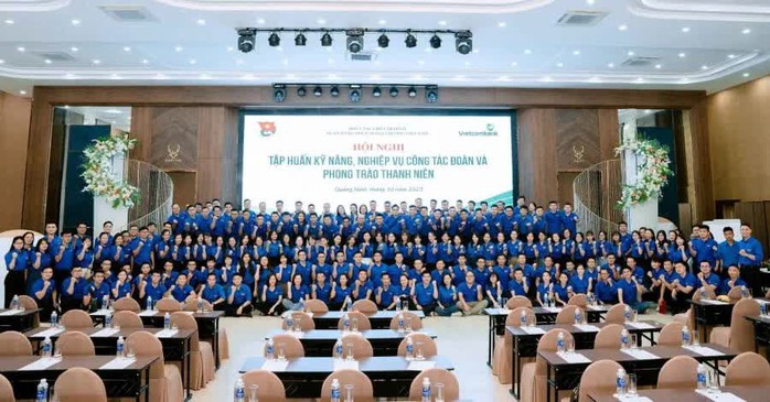 Đoàn Thanh niên Vietcombank tổ chức Hội nghị tập huấn công tác Đoàn và phong trào thanh niên 2023 - Ảnh 1. Đoàn Thanh niên Vietcombank tổ chức Hội nghị tập huấn công tác Đoàn và phong trào thanh niên 2023 - Ảnh 1.