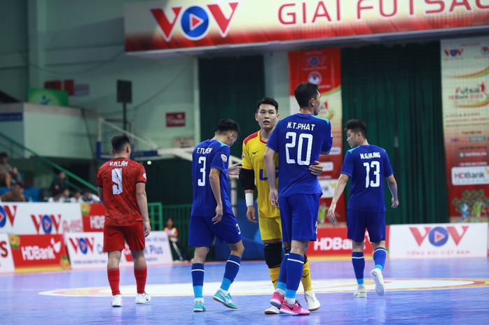 Futsal Cúp quốc gia 2023: Hồ Văn Ý dự bị, Thái Sơn Nam thắng đậm trận ra quân - Ảnh 1.