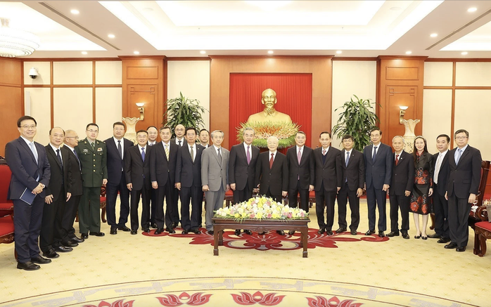Tổng Bí thư Nguyễn Phú Trọng tiếp Ngoại trưởng Trung Quốc Vương Nghị- Ảnh 2. Tổng Bí thư Nguyễn Phú Trọng tiếp Ngoại trưởng Trung Quốc Vương Nghị- Ảnh 2.