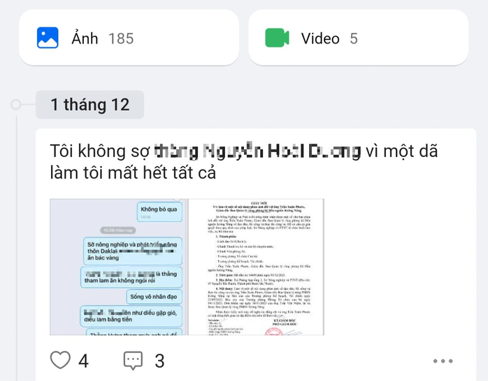 Tài khoản Zalo của 1 giám đốc bất ngờ đăng bài viết chửi bới lãnh đạo sở- Ảnh 1. Tài khoản Zalo của 1 giám đốc bất ngờ đăng bài viết chửi bới lãnh đạo sở- Ảnh 1.