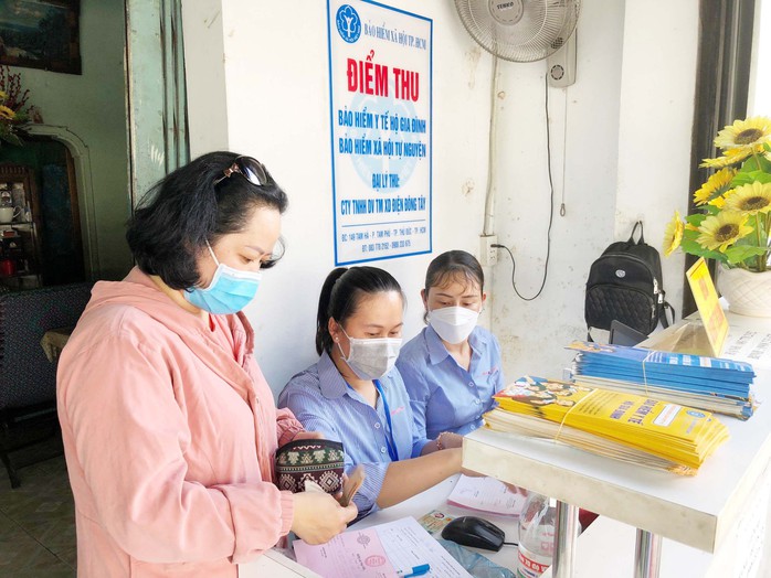 Một điểm thu BHYT hộ gia đình, BHXH tự nguyện Một điểm thu BHYT hộ gia đình, BHXH tự nguyện