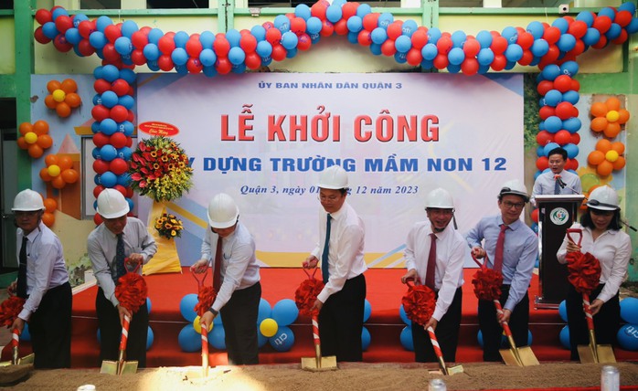 Quận 3 xây dựng trường mầm non đầu tiên ở phường 12- Ảnh 1. Quận 3 xây dựng trường mầm non đầu tiên ở phường 12- Ảnh 1.