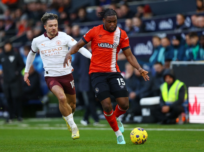 Ngược dòng đánh bại Luton Town, Man City hết lo bị ám ảnh kỷ lục buồn- Ảnh 1. Ngược dòng đánh bại Luton Town, Man City hết lo bị ám ảnh kỷ lục buồn- Ảnh 1.