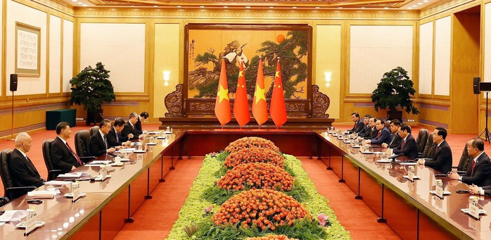 Dấu mốc lịch sử mới trong quan hệ Việt - Trung- Ảnh 1. Dấu mốc lịch sử mới trong quan hệ Việt - Trung- Ảnh 1.