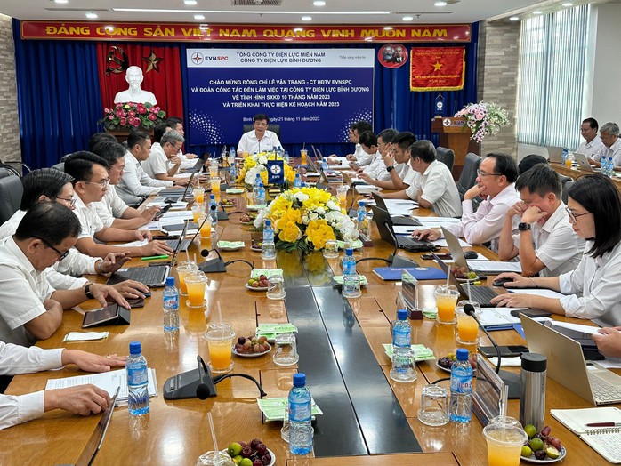 EVNSPC quyết tâm hoàn thành kế hoạch 2023- Ảnh 2. EVNSPC quyết tâm hoàn thành kế hoạch 2023- Ảnh 2.